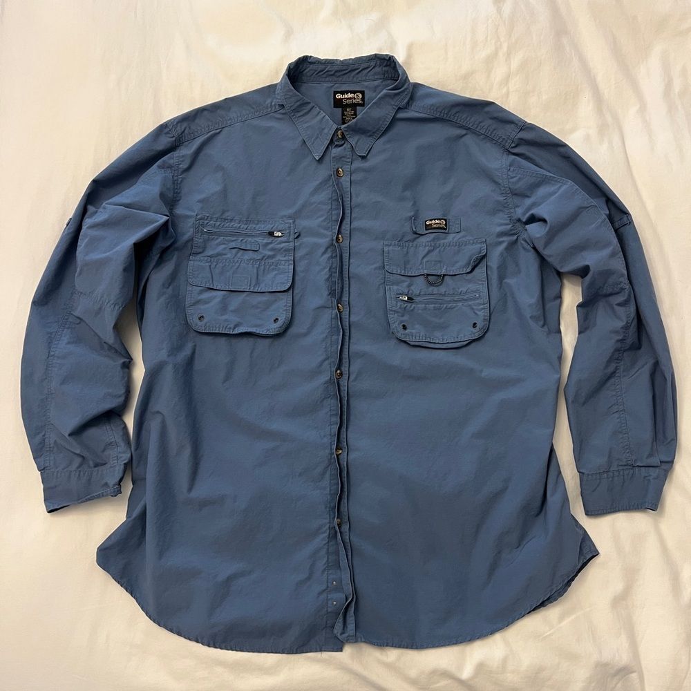 Guide Series Long Sleeve Performance Fishing Shirt – Men’s 3XLT